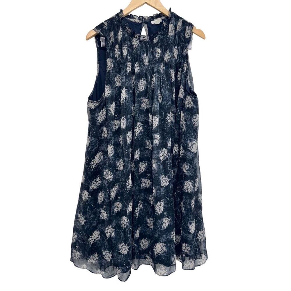 JOIE Dress Womens Size 2XL Limited Edition Mini Sleeveless Color Blue Plus Size